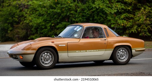 Whittlebury,Northants,UK - August 26th 2022. 1971 1558 Cc Lotus Elan Sprint