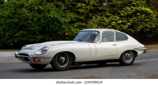 Whittlebury,Northants,UK - August 26th 2022. 1971 4235 Cc Jaguar E Type