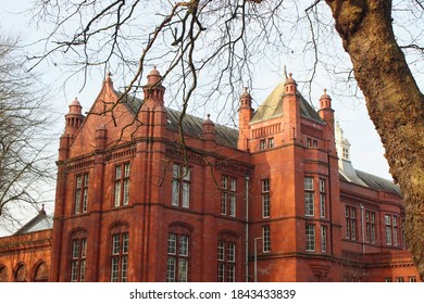 Whitworth Art Gallery Building In Manchester, England. Taken In December 5th 2016.