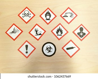 WHMIS Hazard Symbol Pictogram Chemical Hazards Training Workplace Health And Safety Employee Leadership Risk Legislation Program Biohazard 