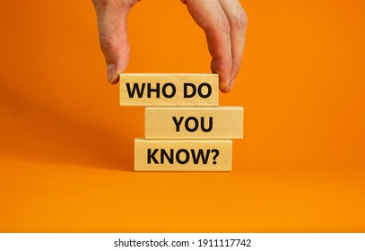 Who Do You Know Symbol Businessman Stock Photo 1911117742 | Shutterstock