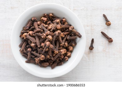 Whole Cloves In A Bowl