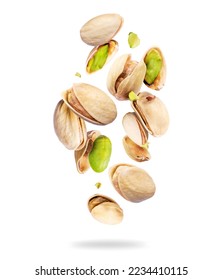 Pistachos enteros y aplastados