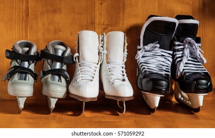 The Whole Family Loves To Skate And Skate On A Sunday Prepared To Go To The Ice Rink