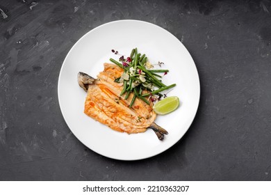 Whole Fish Dish With Vegetables