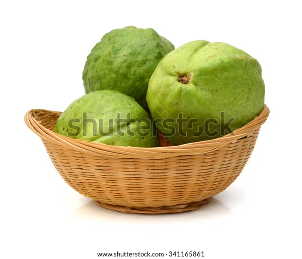 Whole Fresh Guava Fruit Basket On Stock Photo (Edit Now) 341165861