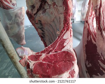 Whole Meat,veal, Delicious Meat.fatty Meat.grill


