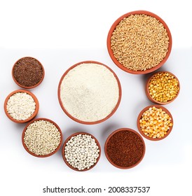 Whole wheat Atta with multigrains, soya,ragi,maize,chana,jowar,bajara,oats and flax seeds
					