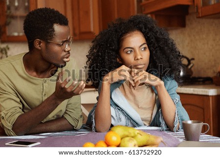 Similar – Image, Stock Photo Do you love me, too?