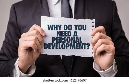 Why Do You Need a Personal Development? - Shutterstock ID 612478607