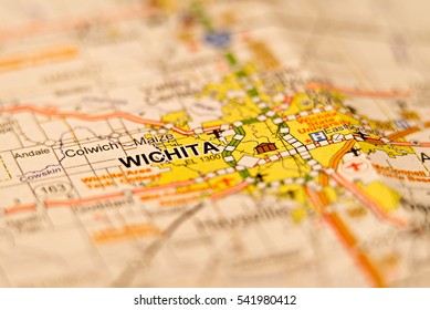 Wichita Kansas City Area Map