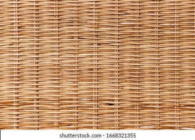 Wick Woven Basket Texture Background