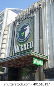 Wicked Musical At Apollo Theatre In London - LONDON / ENGLAND - SEPTEMBER 15, 2016