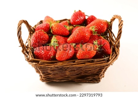 Similar – strawberry season Food