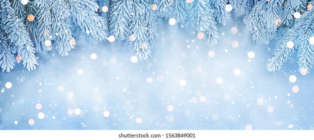 winter snow banner