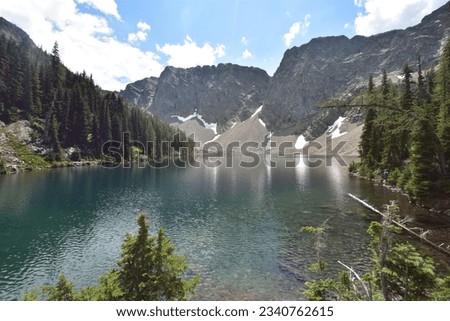 Similar – Image, Stock Photo wild lake