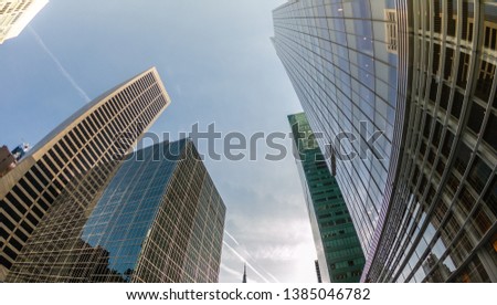 Similar – High up. Town Capital city