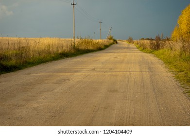 Wide country road
