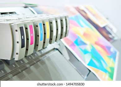Wide format plotter color cartridges