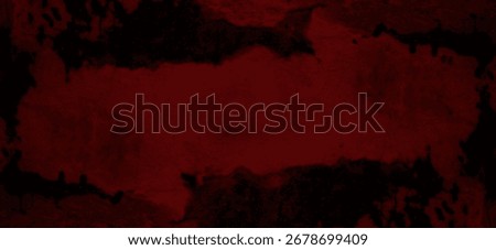Wide horizontal background with dramatic grungy. Large distressed rectangle of deep crimson red dominates the center background black