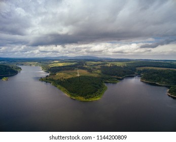 Wide landscape with clouds