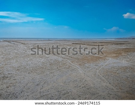 Similar – Wide beach Maritime