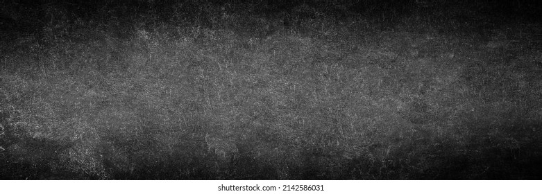 Wide Old Black Wood Chalkboard Food Bg Background Texture In College Concept Back To School Classroom Wallpaper For Black Friday Bacground Dust White Marble. Black Stone Cement Wall Blackboard.