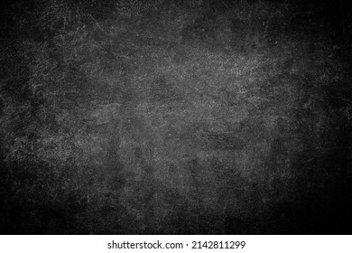 Wide Old Black Wood Chalkboard Food Bg Background Texture In College Concept Back To School Classroom Wallpaper For Black Friday Bacground Dust White Marble. Black Stone Cement Wall Blackboard.