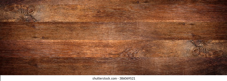 wide old oak wooden background