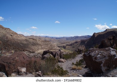 Wide Open Desert Mountain Valley 