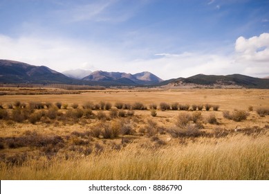 Wide Open Range Land Just West Of Denver, Colorado.