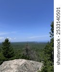 Wide open view from Hogsback Mountain