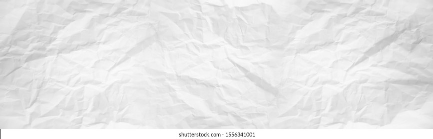 Wide Panorama Crumpled Paper Texture Background Stock Photo 1556341001 ...