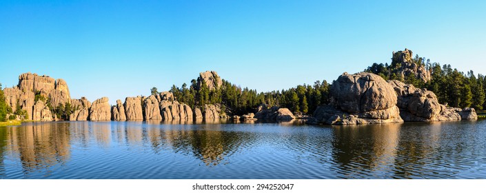 Wide Panoramic View Of Black Hills