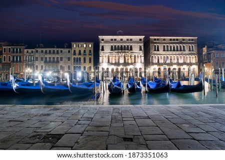 Similar – Image, Stock Photo Venice Canal Grande