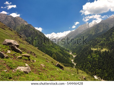 Similar – Image, Stock Photo Lago di Luzzone, upper Blenio valley, Ticino