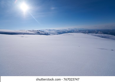 Wide Snow Ground