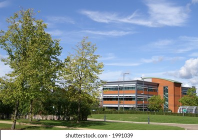 Wide View Of Business Park