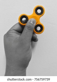 widget spinner with hand vintage hold. - Shutterstock ID 756759739