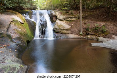 Widow Falls At Stone Mountain State Park In North Carolina