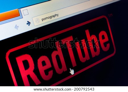 Wieliczka Poland Redtube Logo On Computer Screen Wieliczka Poland Redtube Logo On Computer Screen