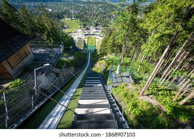 Wielka Krokiew - Ski Jump Located In The City Of Zakopane In Poland.