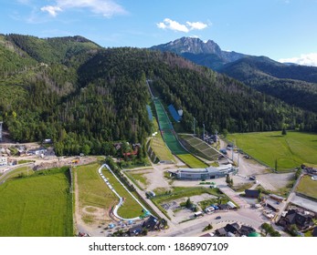 Wielka Krokiew - Ski Jump Located In The City Of Zakopane In Poland.