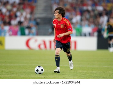 Wien, AUSTRIA - June 22, 2008: 
David Silva In Action 
During The UEFA Euro 2008 
Spain V Italy At Ernst Happel Stadion. 
