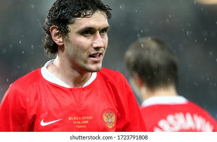 Wien, AUSTRIA - June 26, 2008: 
Yuri Zhirkov Looks On 
During The UEFA Euro 2008 
Russia V Spain At Ernst Happel Stadion. 
