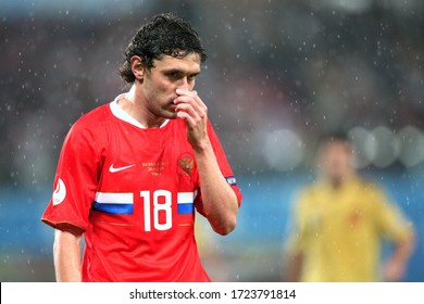 Wien, AUSTRIA - June 26, 2008: 
Yuri Zhirkov Looks Dejected 
During The UEFA Euro 2008 
Russia V Spain At Ernst Happel Stadion. 
