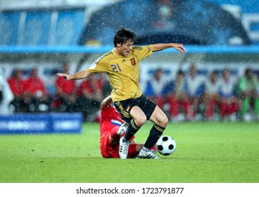 Wien, AUSTRIA - June 26, 2008: 
David Silva In Action 
During The UEFA Euro 2008 
Russia V Spain At Ernst Happel Stadion. 
