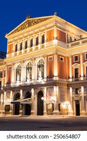 Wiener Musikverein At Evening