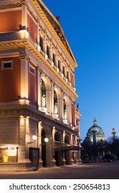 Wiener Musikverein At Evening