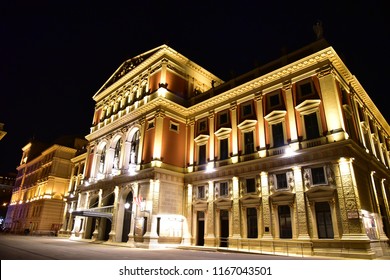 Wiener Musikverein Night View